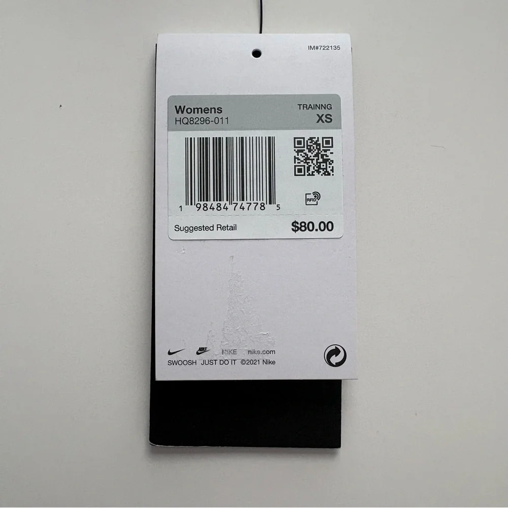 Women’s Nike Form Stealth Evaporation Long Sleeve Bodysuit Shirt XS MSRP $80 - Picture 5 of 8